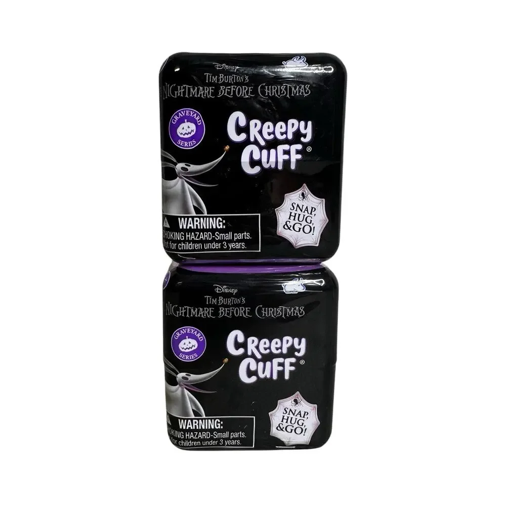 Disney Creepy Cuff Nightmare Before Christmas Graveyard Series Blind Lot of 2